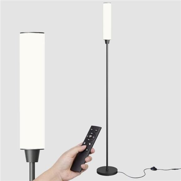 Floor Lamp with Remote Control,Bright Floor Lamps for Living - Picture 1 of 6